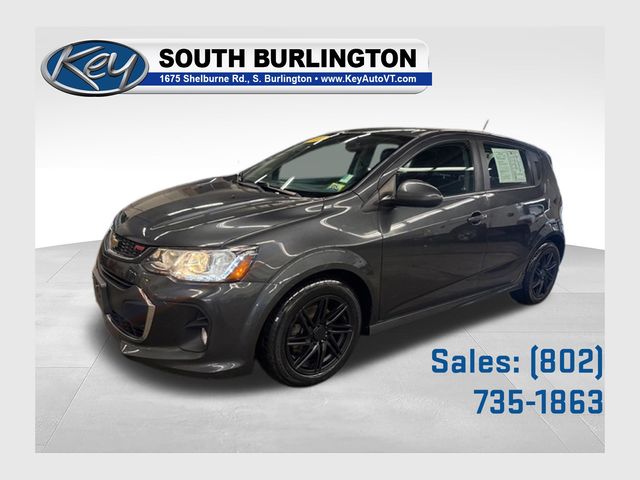 Nightfall Gray Metallic 2017 Chevrolet Sonic LT Hatchback FWD Hatchback Front-Wheel Drive 6-Speed Automatic