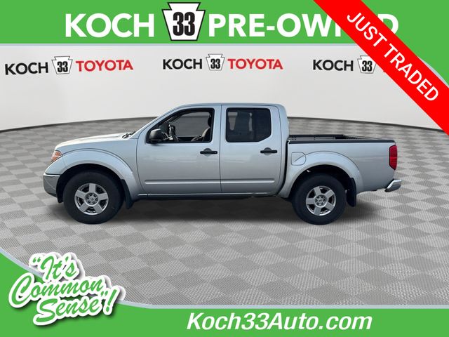 Radiant Silver 2007 Nissan Frontier Pickup Truck Four-Wheel Drive 5-Speed Automatic Overdrive