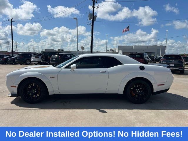 2022 Dodge Challenger R/T Scat Pack Widebody White at Emmons Autoplex