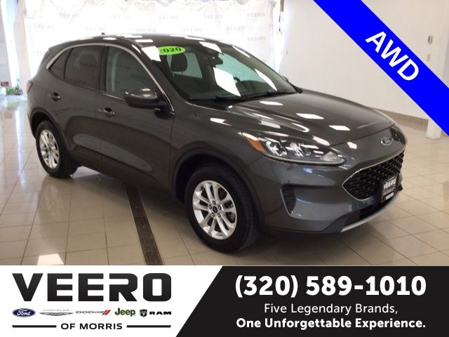 Gray (Magnetic Metallic) 2020 Ford Escape SUV / Crossover All-Wheel Drive 8-Speed Automatic
