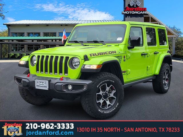 Limited Edition Gecko Clear Coat 2021 Jeep Wrangler Unlimited Rubicon 4WD SUV / Crossover Four-Wheel Drive 8-Speed Automatic