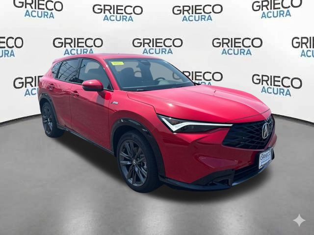 Red 2025 Acura ADX FWD with A-SPEC Package SUV / Crossover Front-Wheel Drive Continuously Variable Transmission
