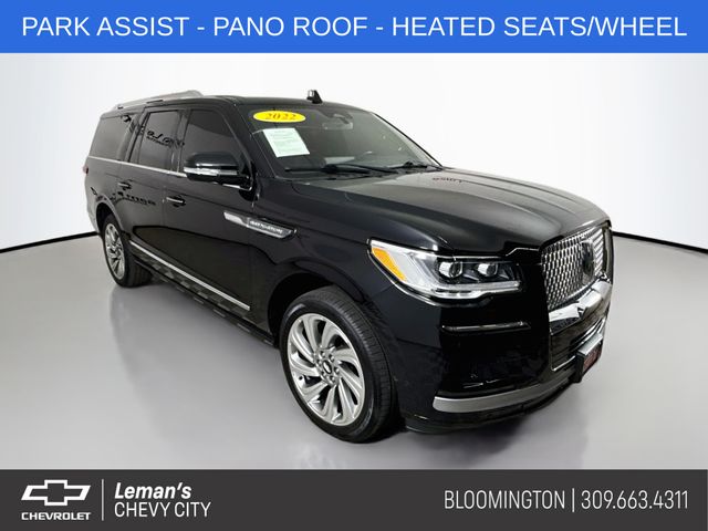 Black Metallic 2022 Lincoln Navigator SUV / Crossover Four-Wheel Drive Automatic