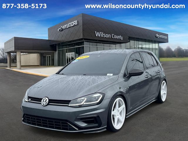 Gray 2019 Volkswagen Golf R Hatchback All-Wheel Drive 6-Speed Manual