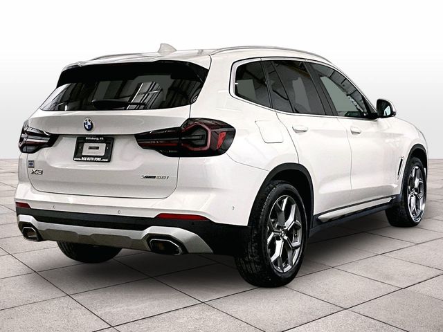 2024 BMW X3 xDrive30i White at Klick Lewis Buick Chevrolet