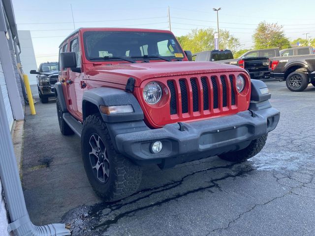 Firecracker Red Clearcoat 2018 Jeep Wrangler Unlimited Sport S 4WD SUV / Crossover Four-Wheel Drive 8-Speed Automatic