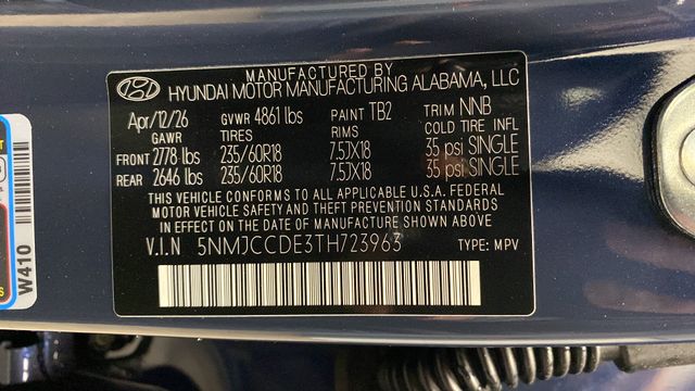 New 2026 Atlantis Blue Hyundai SEL Premium image 29