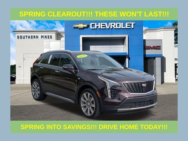 Garnet Metallic 2021 Cadillac XT4 Premium Luxury FWD SUV / Crossover Front-Wheel Drive 9-Speed Automatic