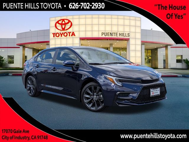 Blueprint 2026 Toyota Corolla XSE FWD Sedan Front-Wheel Drive Continuously Variable Transmission