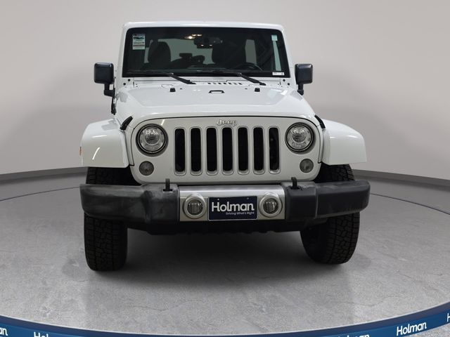 Certified Used 2017 White Jeep Unlimited Sahara image 2