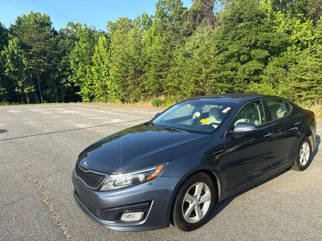 Smokey Blue 2015 Kia Optima Sedan Front-Wheel Drive 6-Speed Automatic