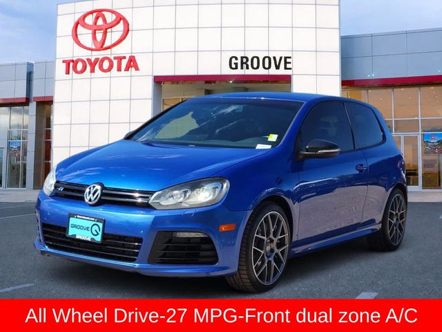 Rising Blue Metallic 2012 Volkswagen Golf R 2-Door AWD Hatchback All-Wheel Drive 6-Speed Manual
