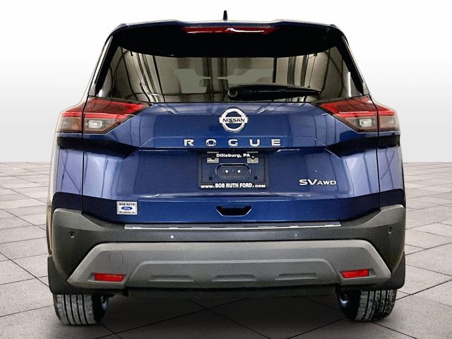 2021 Nissan Rogue SV Blue at South Hills Kia