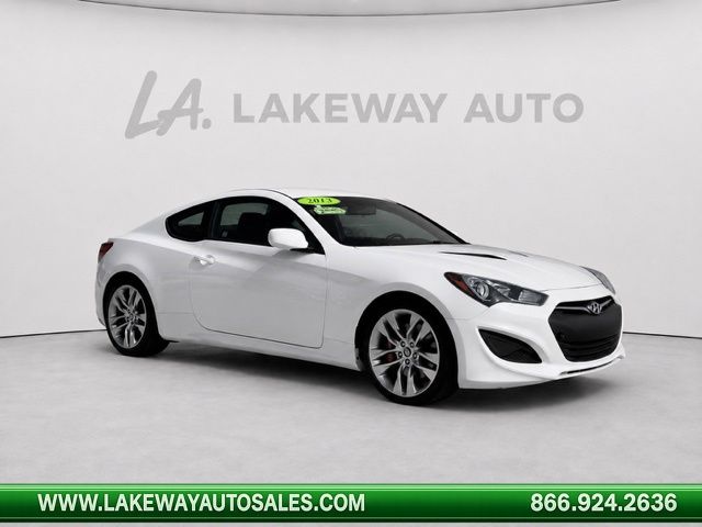 White Satin Pearl 2013 Hyundai Genesis Coupe Coupe Rear-Wheel Drive 6-Speed Manual