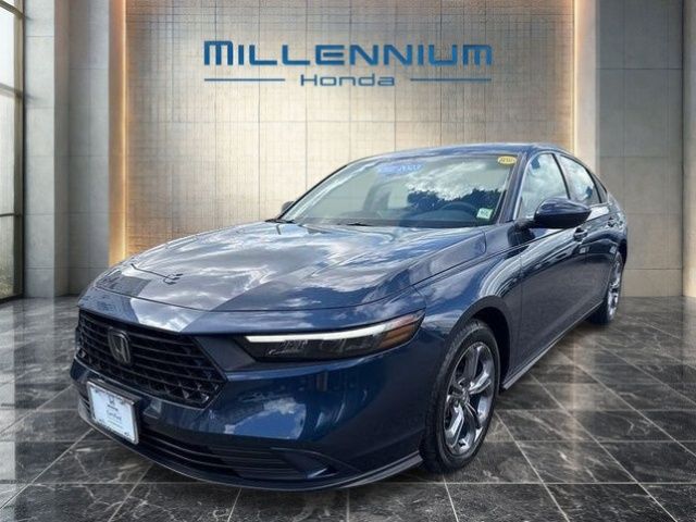 Canyon River Blue Metallic 2023 Honda Accord EX FWD Sedan Front-Wheel Drive Continuously Variable Transmission