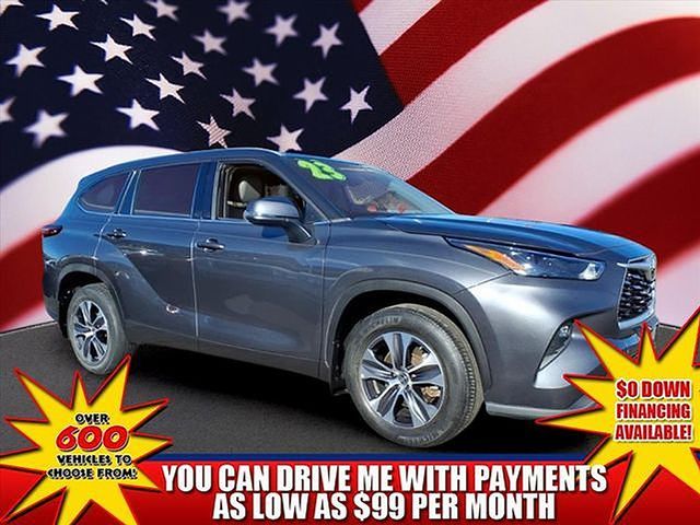 Magnetic Gray Metallic 2022 Toyota Highlander SUV / Crossover All-Wheel Drive 8-Speed Automatic