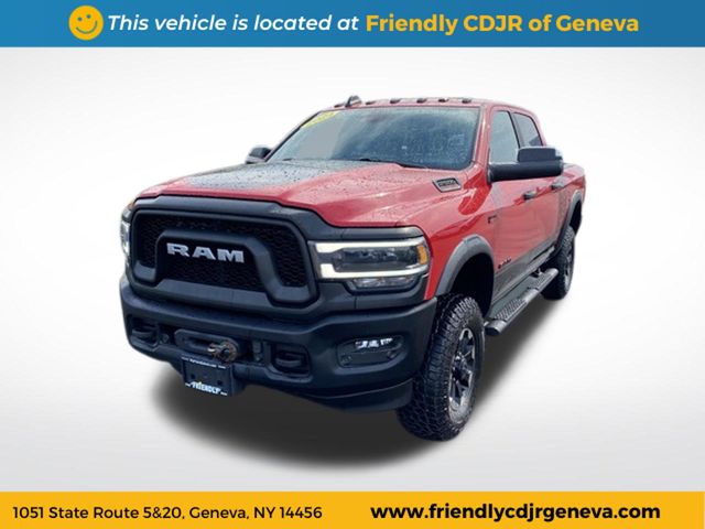 Flame Red Clearcoat 2021 RAM 2500 Pickup Truck Four-Wheel Drive 8-Speed Automatic