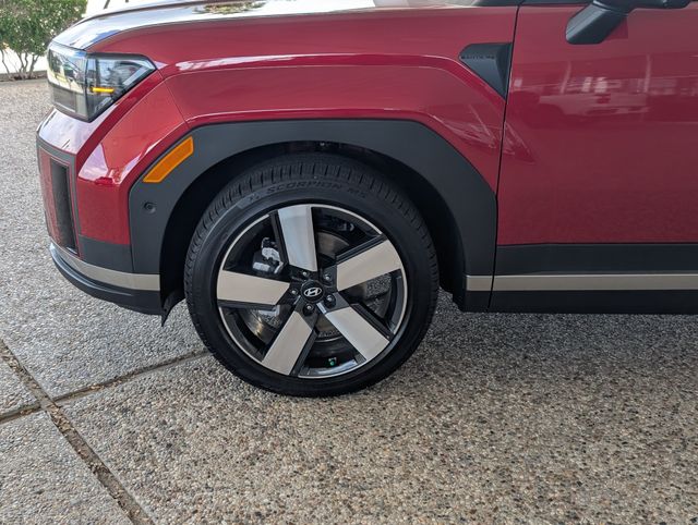 2026 Hyundai Santa Fe Hybrid Limited Red at DeMontrond Gulf Freeway