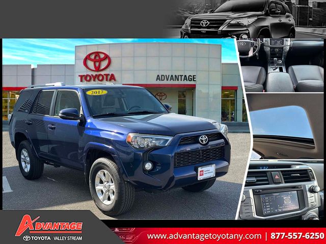 Nautical Blue Metallic 2017 Toyota 4Runner SR5 Premium 4WD SUV / Crossover Four-Wheel Drive 5-Speed Automatic Overdrive