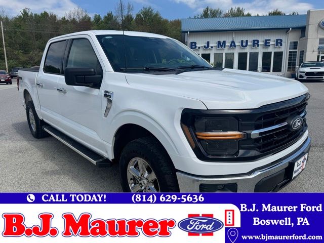 Oxford White 2025 Ford F-150 Pickup Truck Four-Wheel Drive Automatic