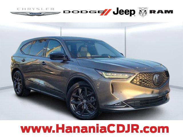 Liquid Carbon Metallic 2023 Acura MDX SH-AWD with A-SPEC Package SUV / Crossover All-Wheel Drive Automatic