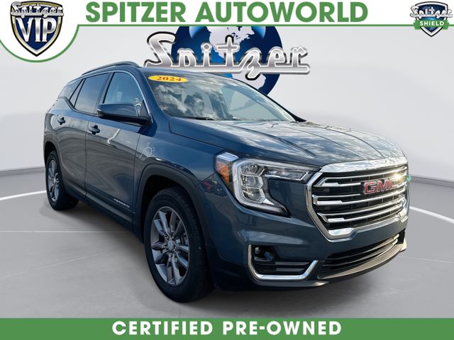 Downpour Metallic 2024 GMC Terrain SUV / Crossover Front-Wheel Drive 9-Speed Automatic