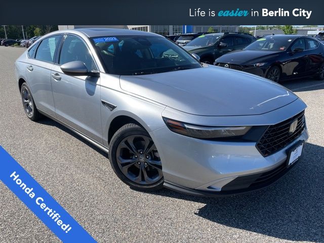 Lunar Silver Metallic 2023 Honda Accord EX FWD Sedan Front-Wheel Drive Continuously Variable Transmission