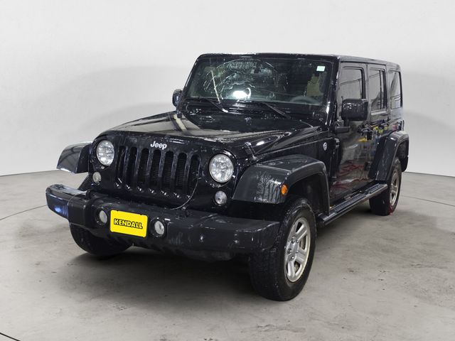 Black Clearcoat 2015 Jeep Wrangler Unlimited Sport 4WD SUV / Crossover Four-Wheel Drive 5-Speed Automatic
