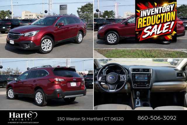 Crimson Red Pearl 2018 Subaru Outback Wagon All-Wheel Drive Continuously Variable Transmission