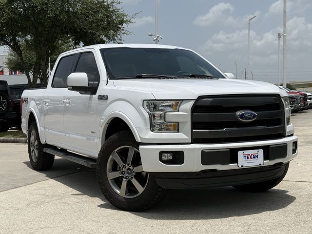 2016 Ford F-150 Lariat White at Emmons Autoplex