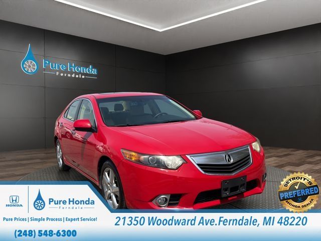 2013 Acura TSX Sedan FWD with Technology Package