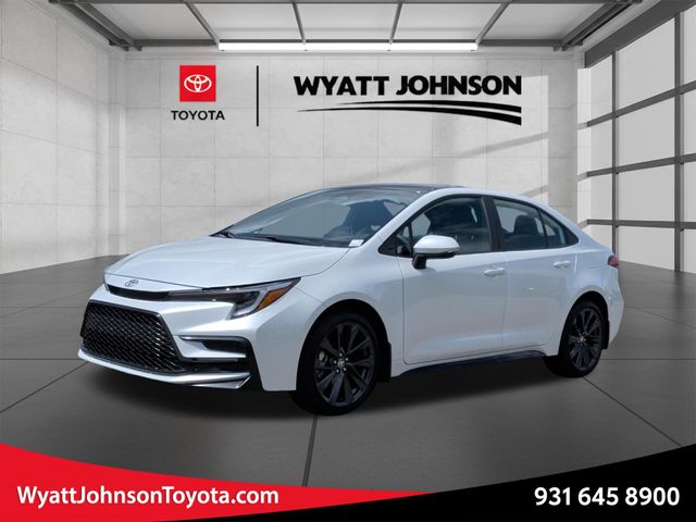 Midnight Black Metallic 2026 Toyota Corolla Sedan Front-Wheel Drive Continuously Variable Transmission