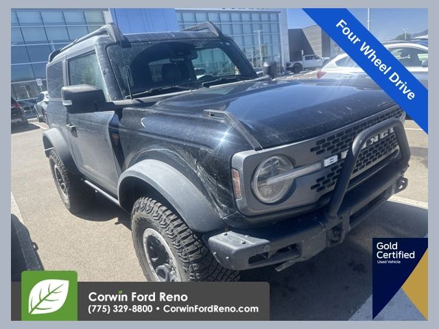 Shadow Black 2024 Ford Bronco SUV / Crossover Four-Wheel Drive Automatic