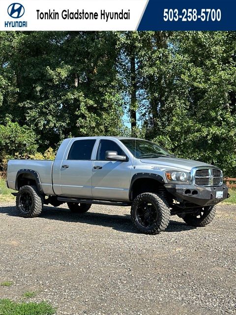 Bright Silver Metallic 2006 Dodge RAM 2500 Pickup Truck Four-Wheel Drive 4-Speed Automatic