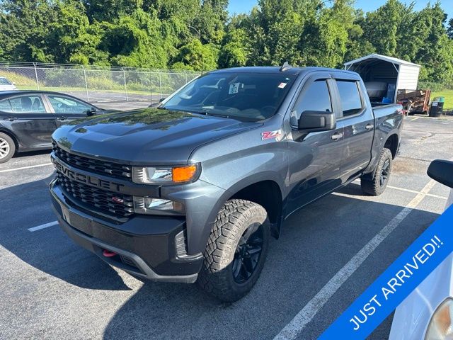 Shadow Gray Metallic 2019 Chevrolet Silverado 1500 Pickup Truck Four-Wheel Drive 6-Speed Automatic Overdrive