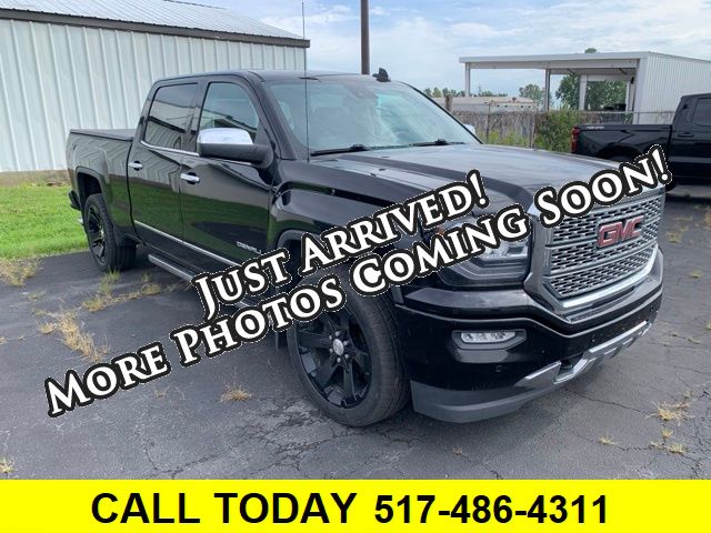 Onyx Black 2016 GMC Sierra 1500 Pickup Truck Four-Wheel Drive 8-Speed Automatic Overdrive