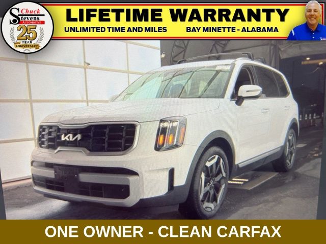 Glacial White Pearl 2025 Kia Telluride S AWD SUV / Crossover All-Wheel Drive 8-Speed Automatic