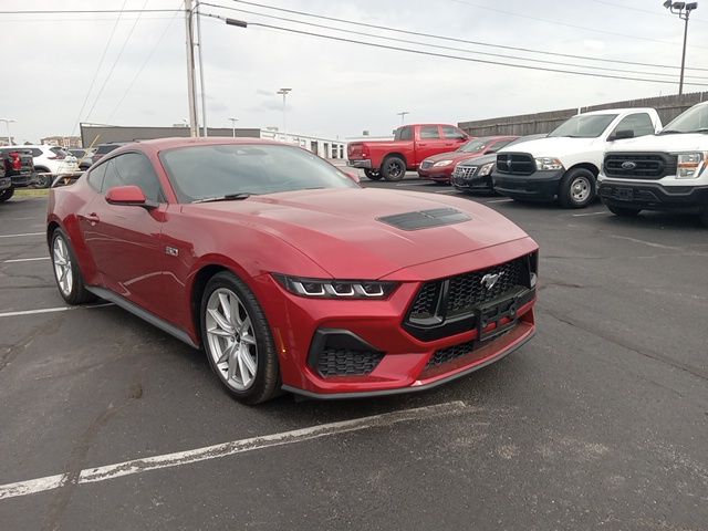 Rapid Red Metallic Tinted Clearcoat 2024 Ford Mustang GT Premium Fastback RWD Coupe Rear-Wheel Drive Automatic