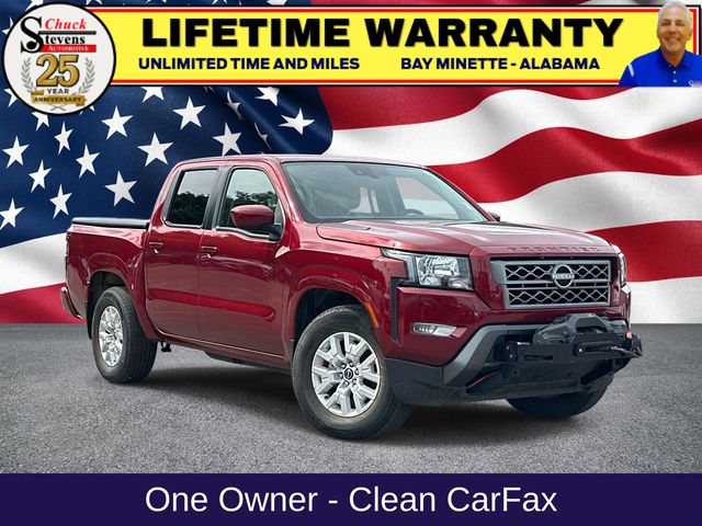 Cardinal Red Metallic Tricoat 2024 Nissan Frontier SV Crew Cab RWD Pickup Truck 4X2 9-Speed Automatic Overdrive