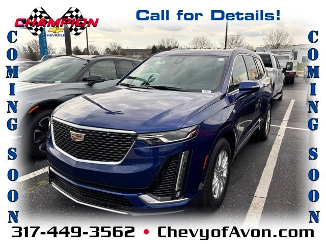 Opulent Blue Metallic 2025 Cadillac XT6 Luxury AWD SUV / Crossover Four-Wheel Drive 9-Speed Automatic