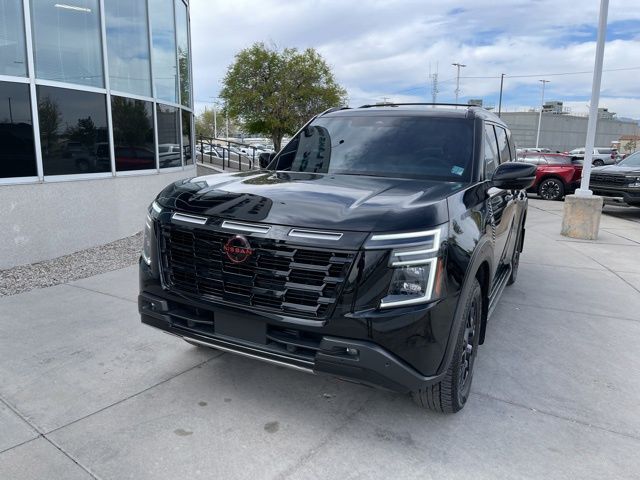 Super Black 2025 Nissan Armada PRO-4X 4WD SUV / Crossover Four-Wheel Drive 9-Speed Automatic