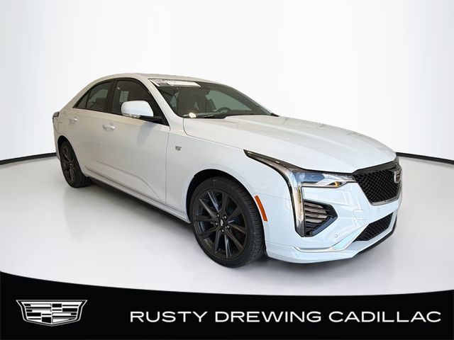 Vibrant White 2026 Cadillac CT4 Sedan All-Wheel Drive 8-Speed Automatic