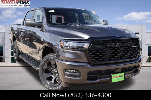 Gray (Granite Crystal Metallic Clearcoat) 2026 RAM 1500 Pickup Truck Four-Wheel Drive 8-Speed Automatic