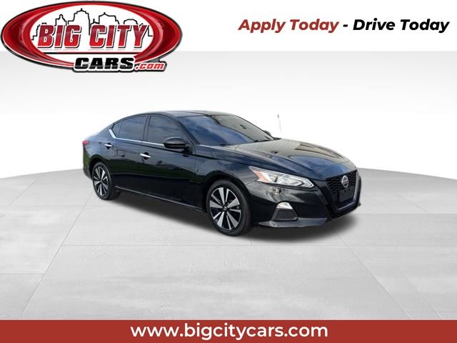 Super Black Clearcoat 2021 Nissan Altima 2.5 SV FWD Sedan Front-Wheel Drive Continuously Variable Transmission