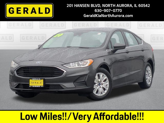 Gray (Magnetic) 2020 Ford Fusion S FWD Sedan Front-Wheel Drive 6-Speed Automatic