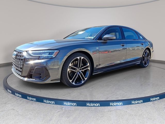 Daytona Gray Pearl Effect 2026 Audi A8 L quattro 55 TFSI Sedan All-Wheel Drive 8-Speed Automatic