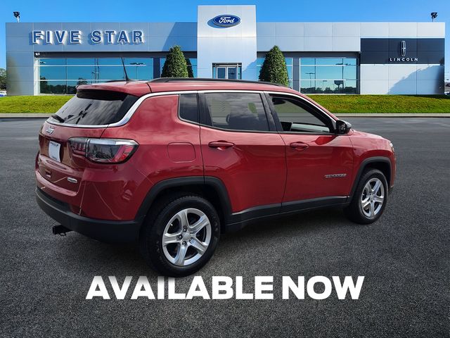 Certified Used 2023 Red Jeep Latitude image 8