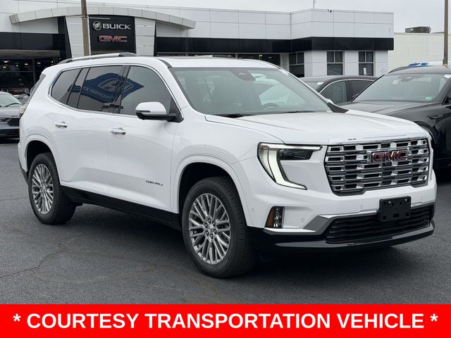 Summit White 2026 GMC Acadia SUV / Crossover Four-Wheel Drive 8-Speed Automatic