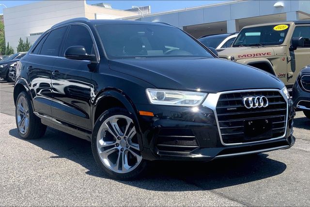 Brilliant Black 2017 Audi Q3 2.0T quattro Premium Plus SUV / Crossover All-Wheel Drive 6-Speed Automatic