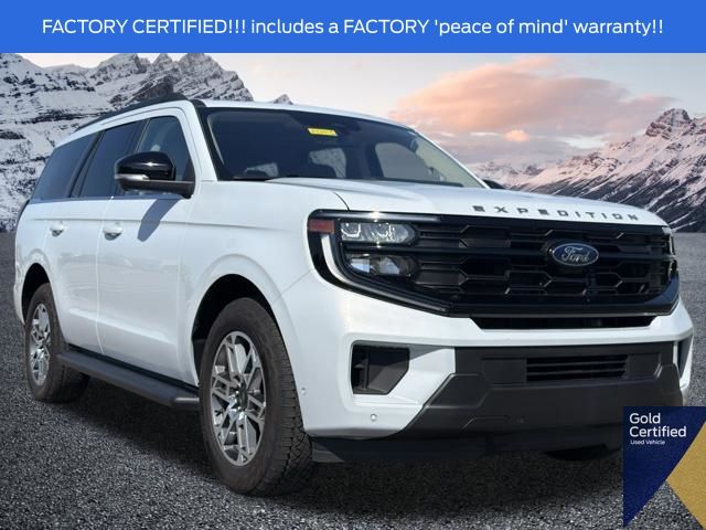 Silver Metallic 2025 Ford Expedition SUV / Crossover Four-Wheel Drive Automatic